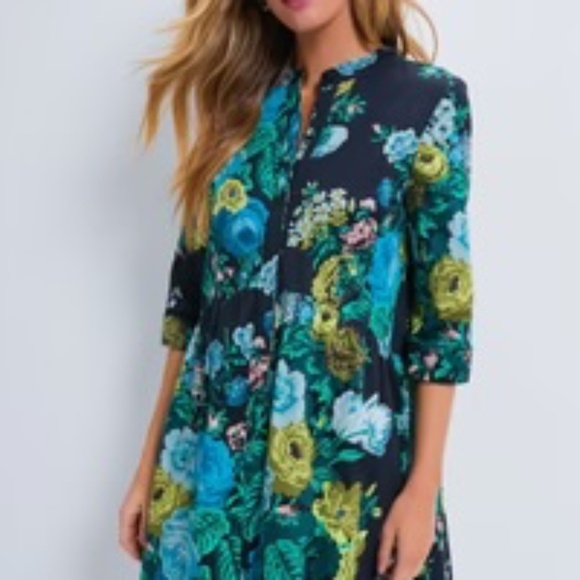 Tuckernuck Dresses & Skirts - Tuckernuck Black Verdant Shirtdress